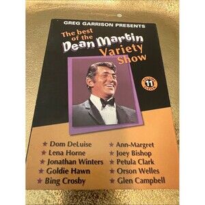 #2228** Vintage Dean Martin Variety Show DVD - Black & Gold Cover
